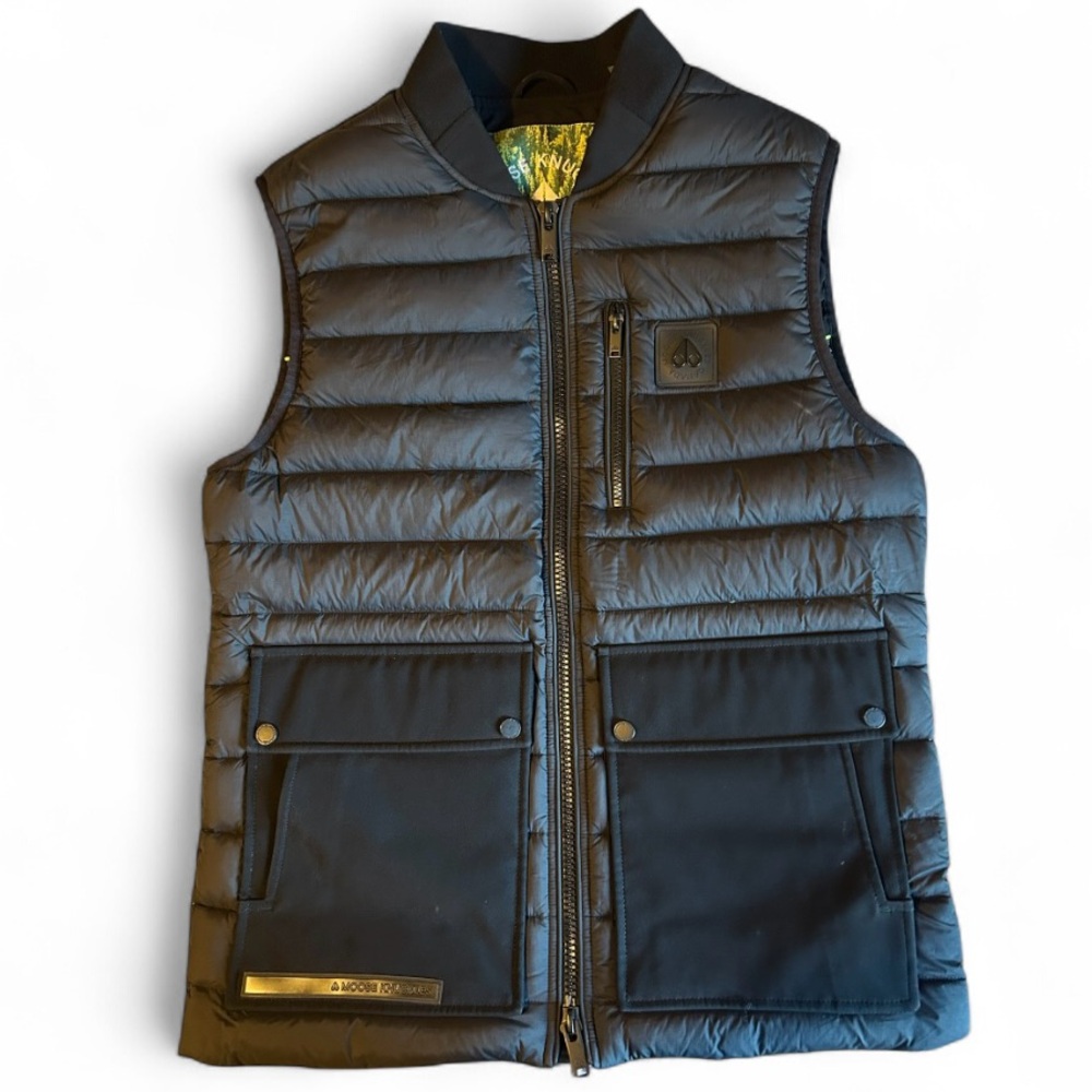 Moose Knuckles Jet Black Jacket